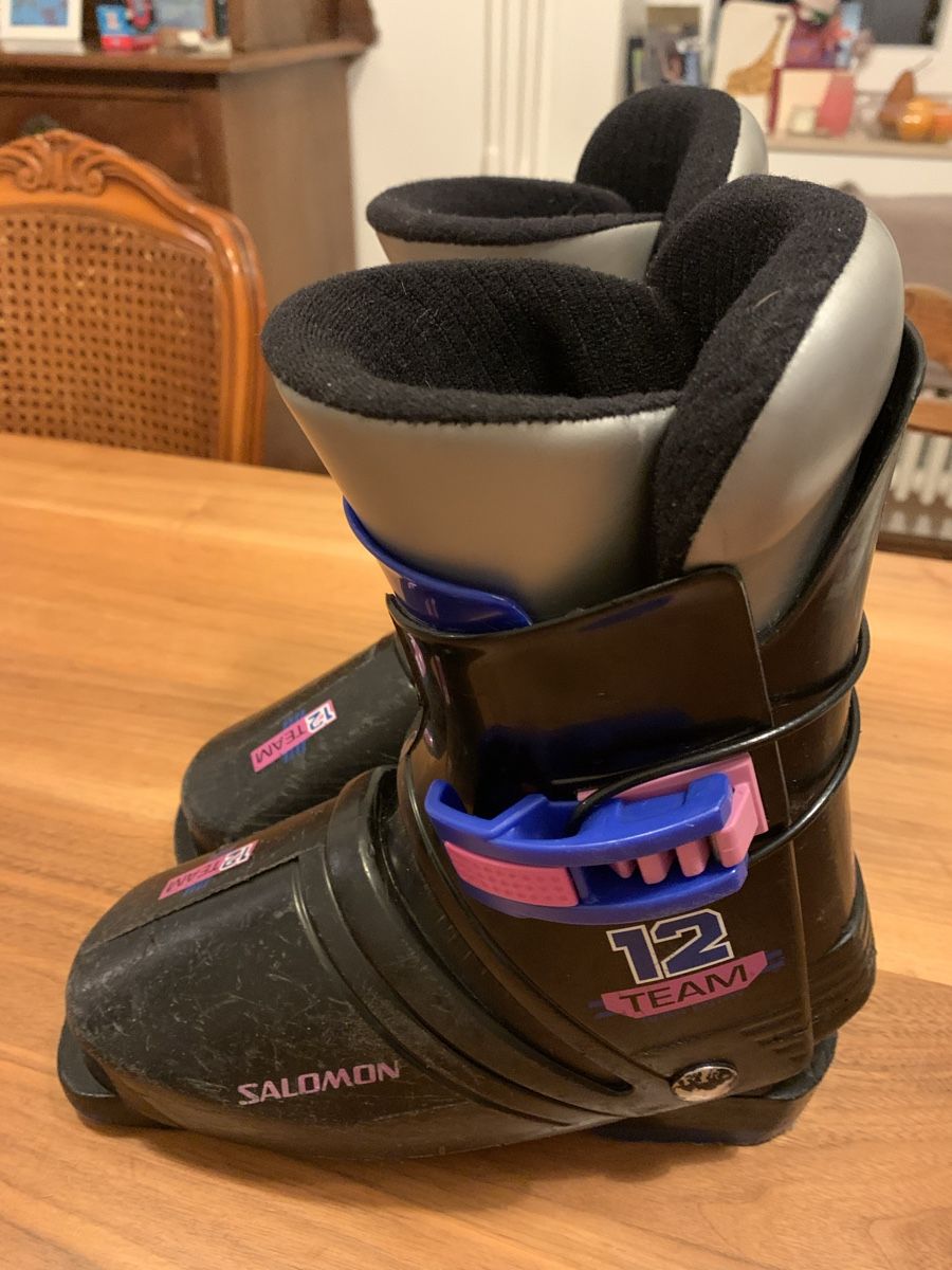 Salomon Scarpe per ragazzi: Kinder Skischuhe Grösse 22.0 – Usato da Liestal venduto da twiga07 1