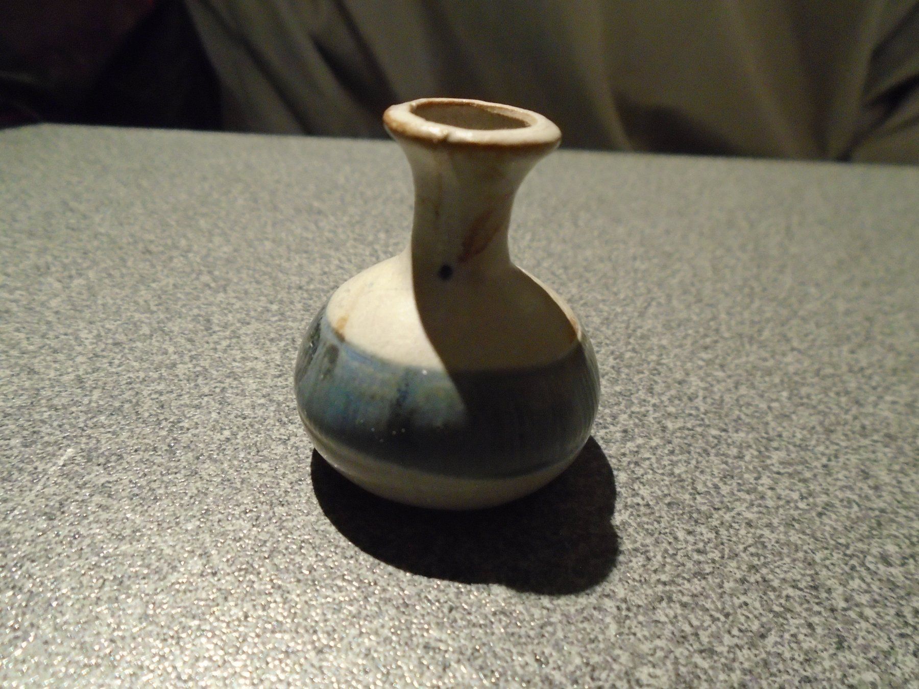 Tutte le decorazioni: Setzkasten Vase grau/blau – Usato da Zürich venduto da Motzkuh
