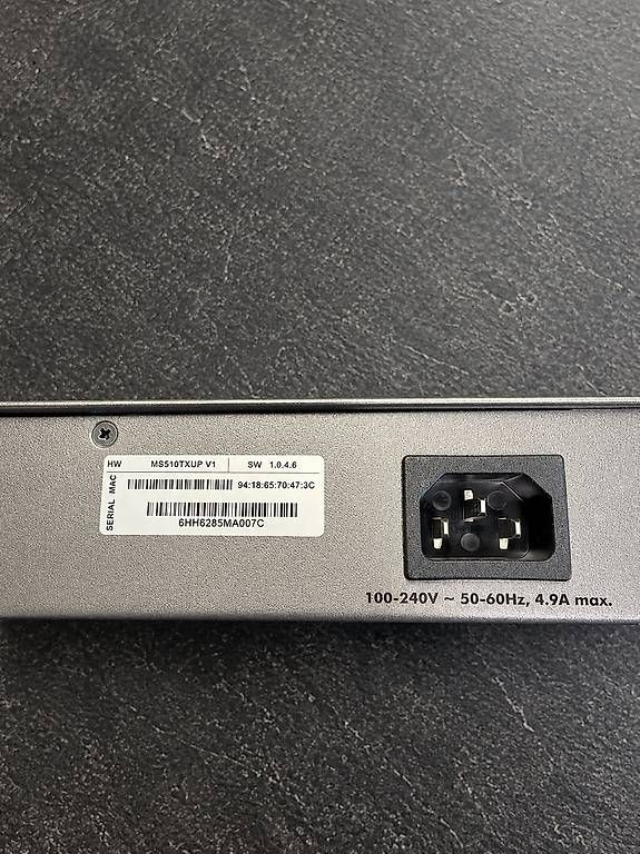 Netgear Hub & Switch: NETGEAR MS510TXUP 10G PoE++ Managed Switch - getestet – Usato da Schönenberg ZH venduto da s0pple 3