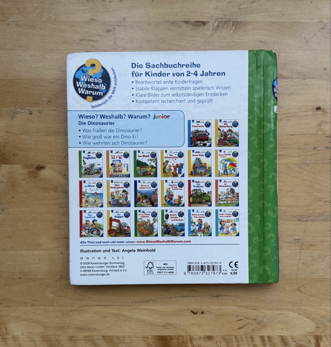 Libri: Ravensburger Junior Buch "Die Dinosaurier" 2-4 Jahre – Usato da Flumenthal venduto da Krajan 3