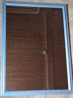 Wandspiegel mit silber  Holz-Rahmen
