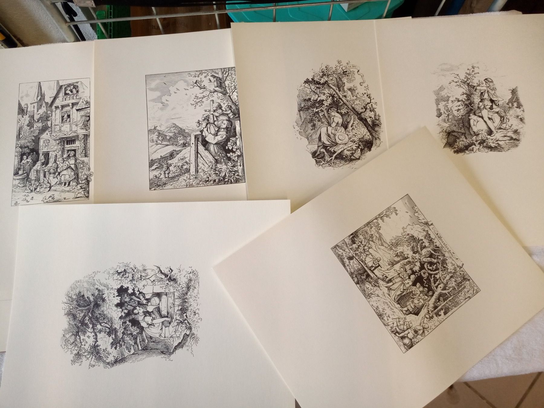 Foto & Immagini: Keel's Kunstmappen Ludwig Richter – Usato da Oberegg venduto da 19franzi94 4