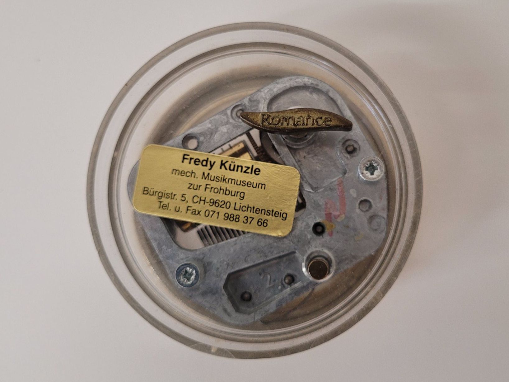 Carillon: Spieldose / Spieluhr Antik – Usato da Reichenburg venduto da AK307 2