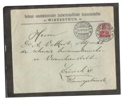 WINTERTHUR 1  16.04.13 Ganzsache Firmenbrief [2106-01]