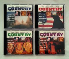 CD's - The Great Sound of Country Vol. 1-4