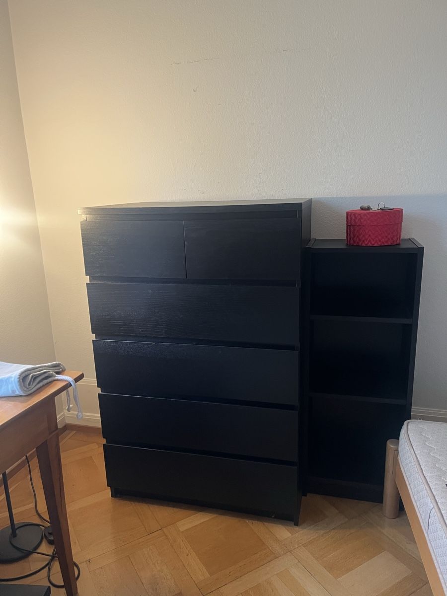 Ikea Cassettiere: Ikea Malm Kommode schwarz – Usato da Zürich venduto da aleyoyo12