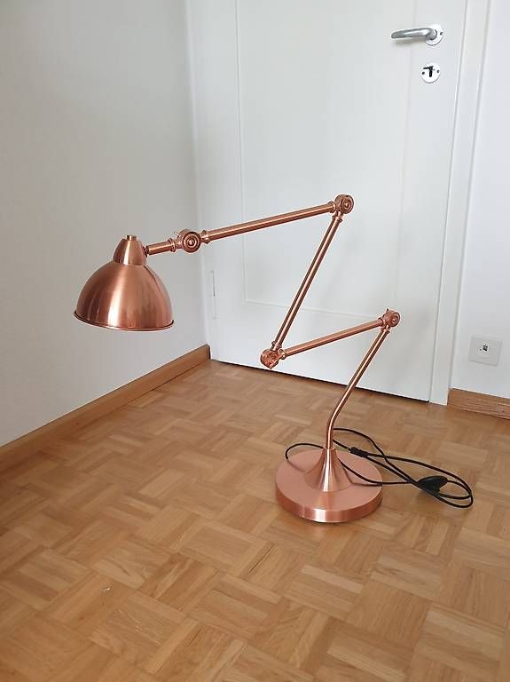 Lampade: Kupferfarbene Stehleuchte – Usato da Basel venduto da akp_c5zl 2