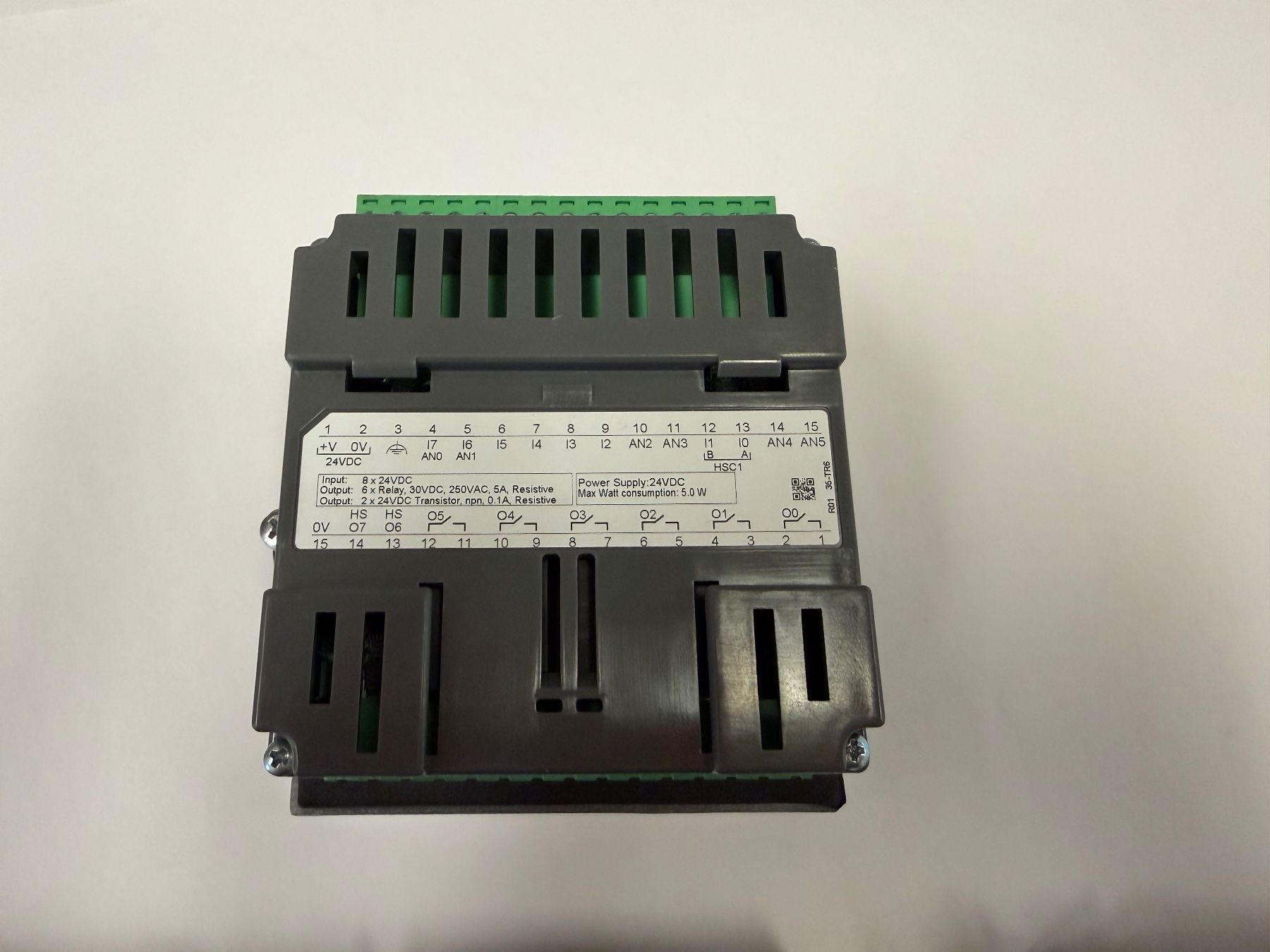 Sistema di controllo: Unitronics Panel, EX-A1, IO-DI8-TO8, IO-AI4-AO2 Module – Usato da Dintikon venduto da Baddaru 4
