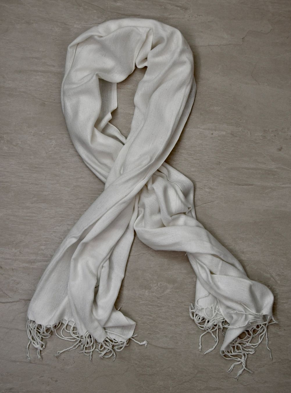 Foulard & Sciarpe: Schal weiss – Usato da Inwil venduto da TheSwissEagle