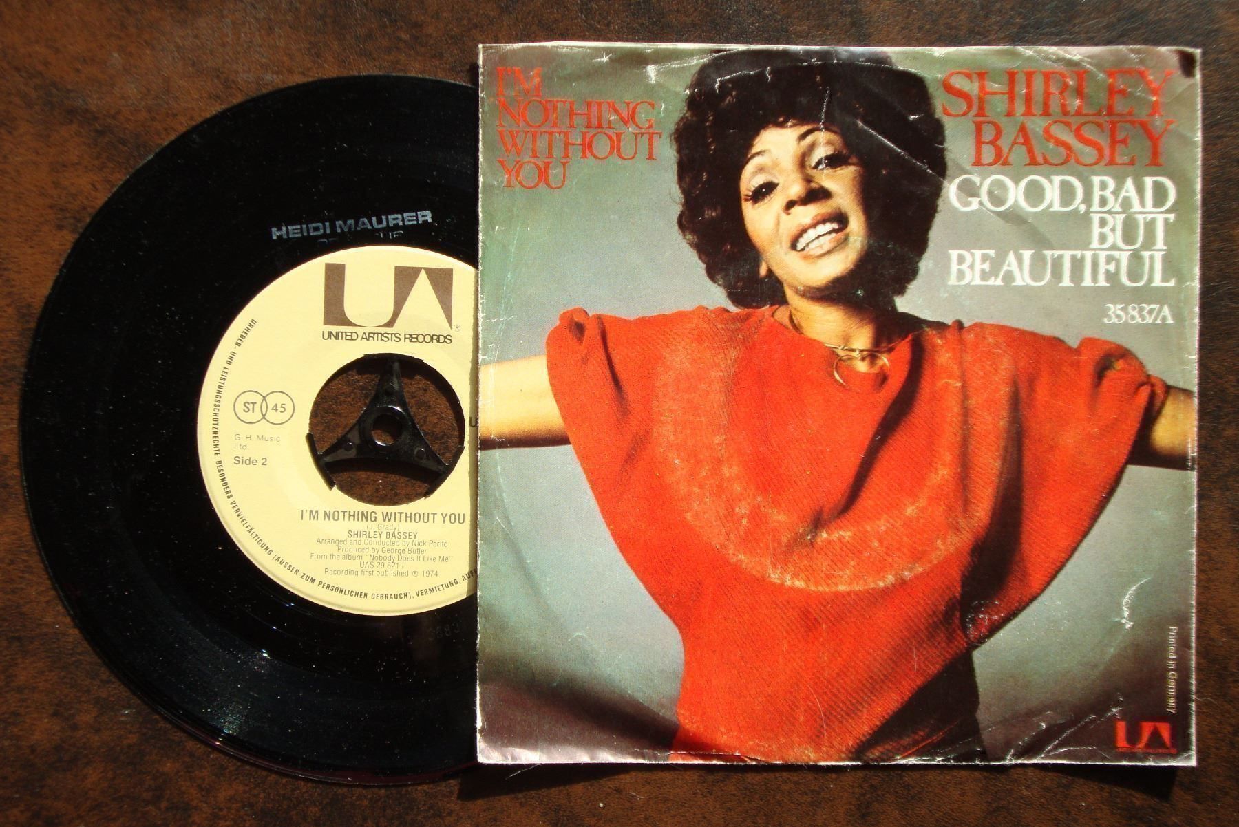Dischi in vinile: SHIRLEY BASSEY - GOOD, BAD BUT BEAUTIFUL – Usato da Bern venduto da Uli_10_11 1