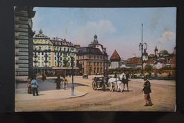 AK Luzern, Bahnhof 1913