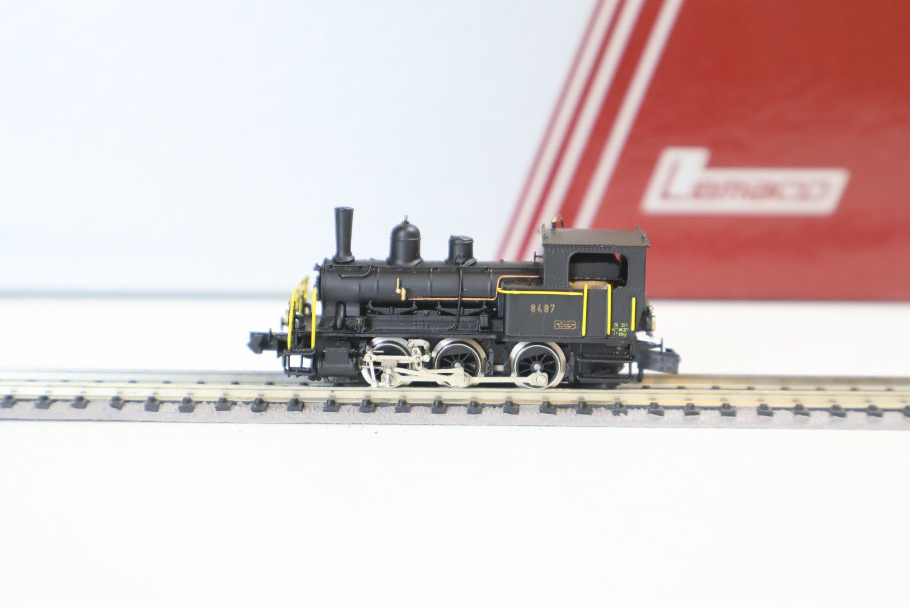 Lemaco Modellini di ferrovie: Lemaco SBB Dampflok E 3/3 - Limitiert Messingmodell - Spur N – Usato da Winterthur venduto da Monstera 1
