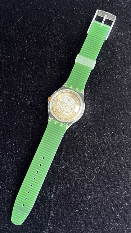 Swatch Montres: Swatch Earth Summit 92 Automatik Uhr Grün - Rarität! – Neuf (Voir description) à Grenchen par chththl 7