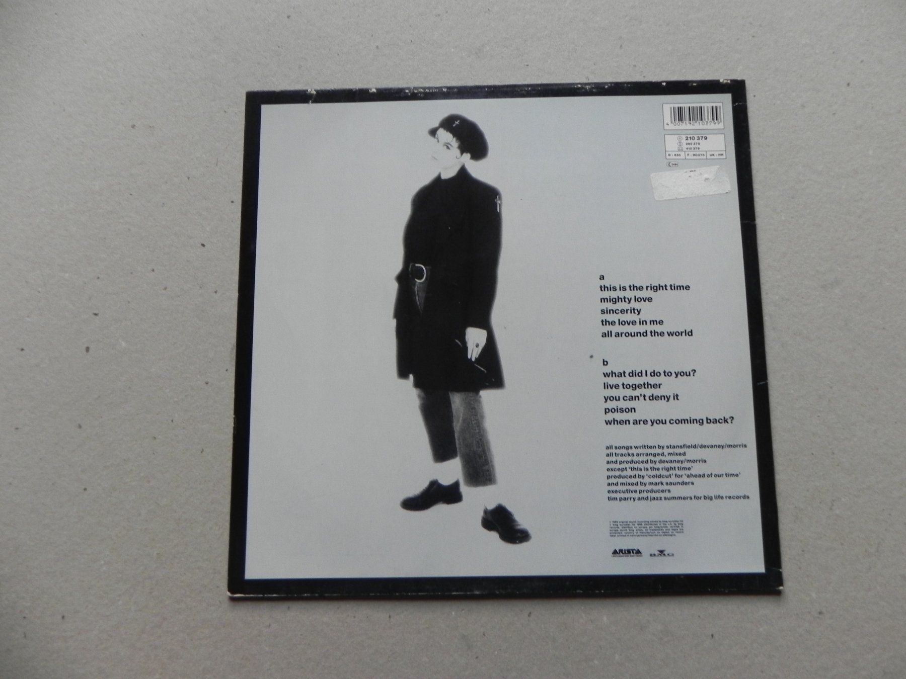 Schallplatten: LP brit. Pop Sängerin Lisa Stansfield 1989 Affection – Gebraucht aus Siebnen von krimsie 1