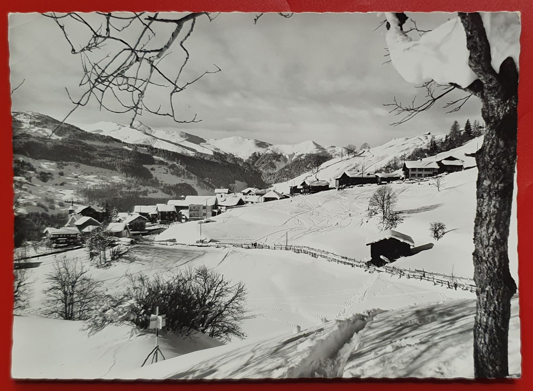 Cartoline postali: Pany GR, Winter 1964 – Usato da Kreuzlingen venduto da Rschweiz1