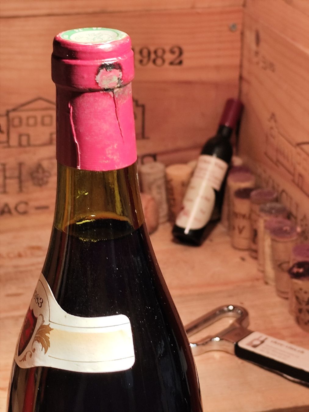 Vino: 1983 Crozes Hermitage – Nuovo e nell'imballaggio originale da Büsserach venduto da Vintage-vins 5