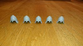 Lego Castle-Knights Ritterhelm-Helmet Gray(Selten)