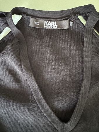 Lässiger Pullover / KARL LAGERFELD / Schwarz M