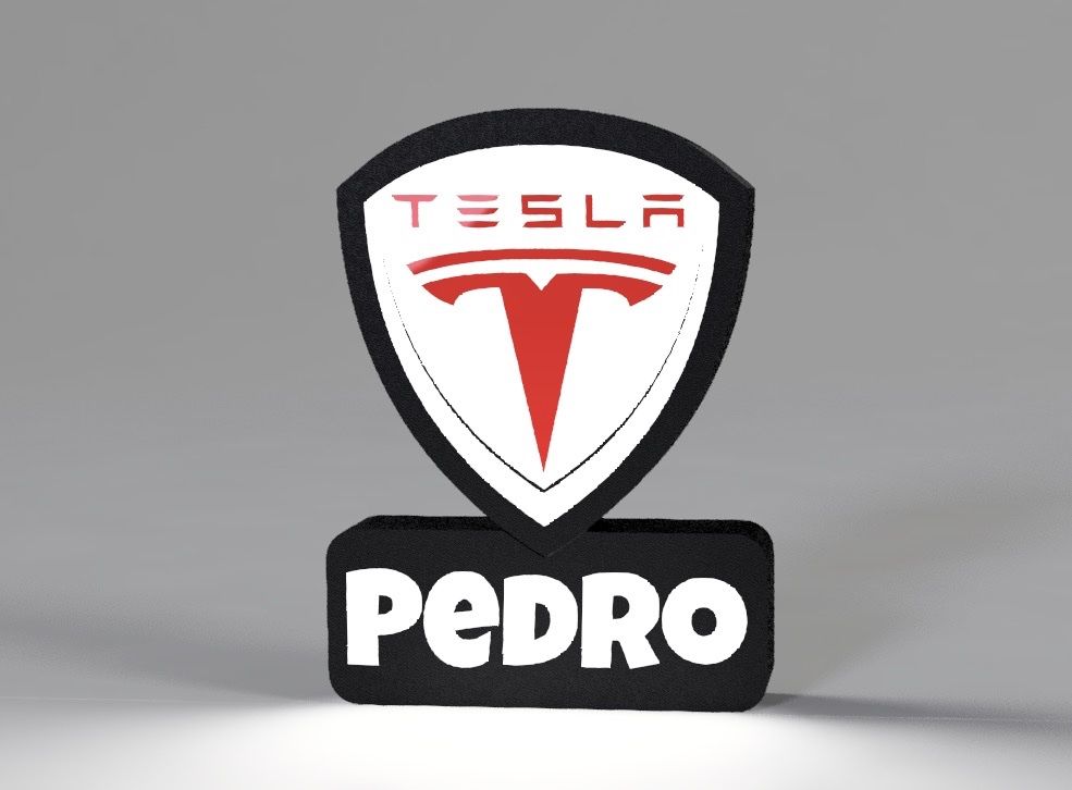 Lampade: Lightbox lumière led TESLA - personnalisable – Nuovo (secondo la descrizione) da Vicques venduto da PAMB3D