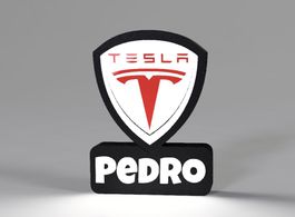 Lightbox lumière led TESLA - personnalisable