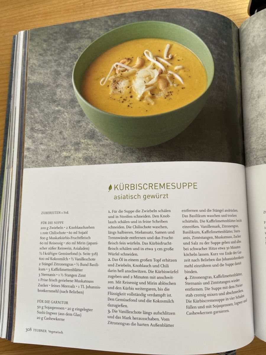 Libri: Kochbuch Teubner Vegetarisch neuwertig – Nuovo (secondo la descrizione) da Villmergen venduto da Savogin 4