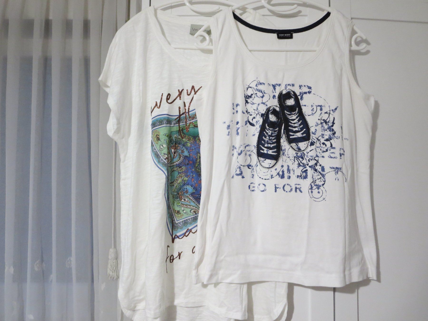 Lotti di vestiti: 2 Damen Sommer Shirts /Gr. 42 – Usato da Wallisellen venduto da Arvenstube