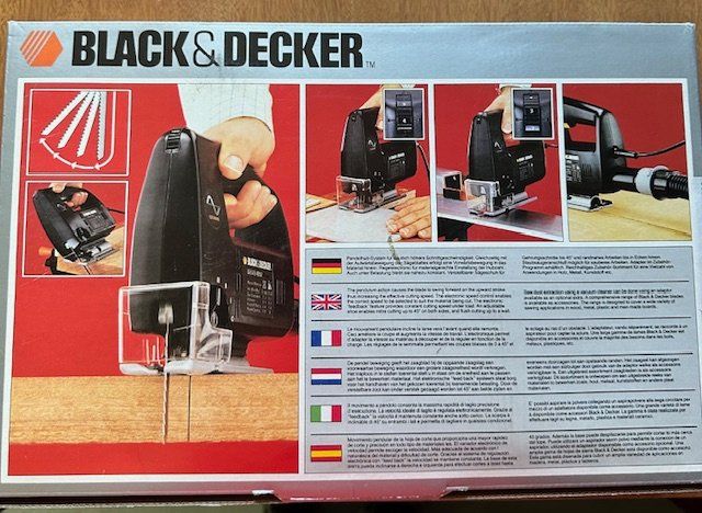 Seghe: Black&Decker seghetto alternativo – Nuovo e nell'imballaggio originale da Gorduno venduto da ziovecc 2