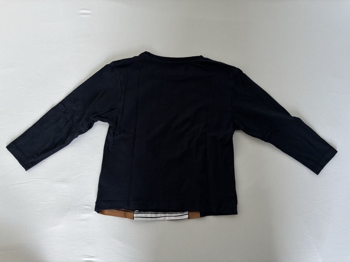 Name It Chemises, T-shirts & Polos: Name it Longsleeve 110 blau Monster – D'occasion à Rebstein par wendy321meins 1
