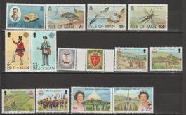 Isle of Man divers thèmes 1975-1979