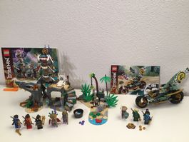 Lego Ninjago 2 Sets 71745 + 71747 komplett + Anleitung