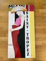 Holzbild Miami Saint-Tropez Motiv