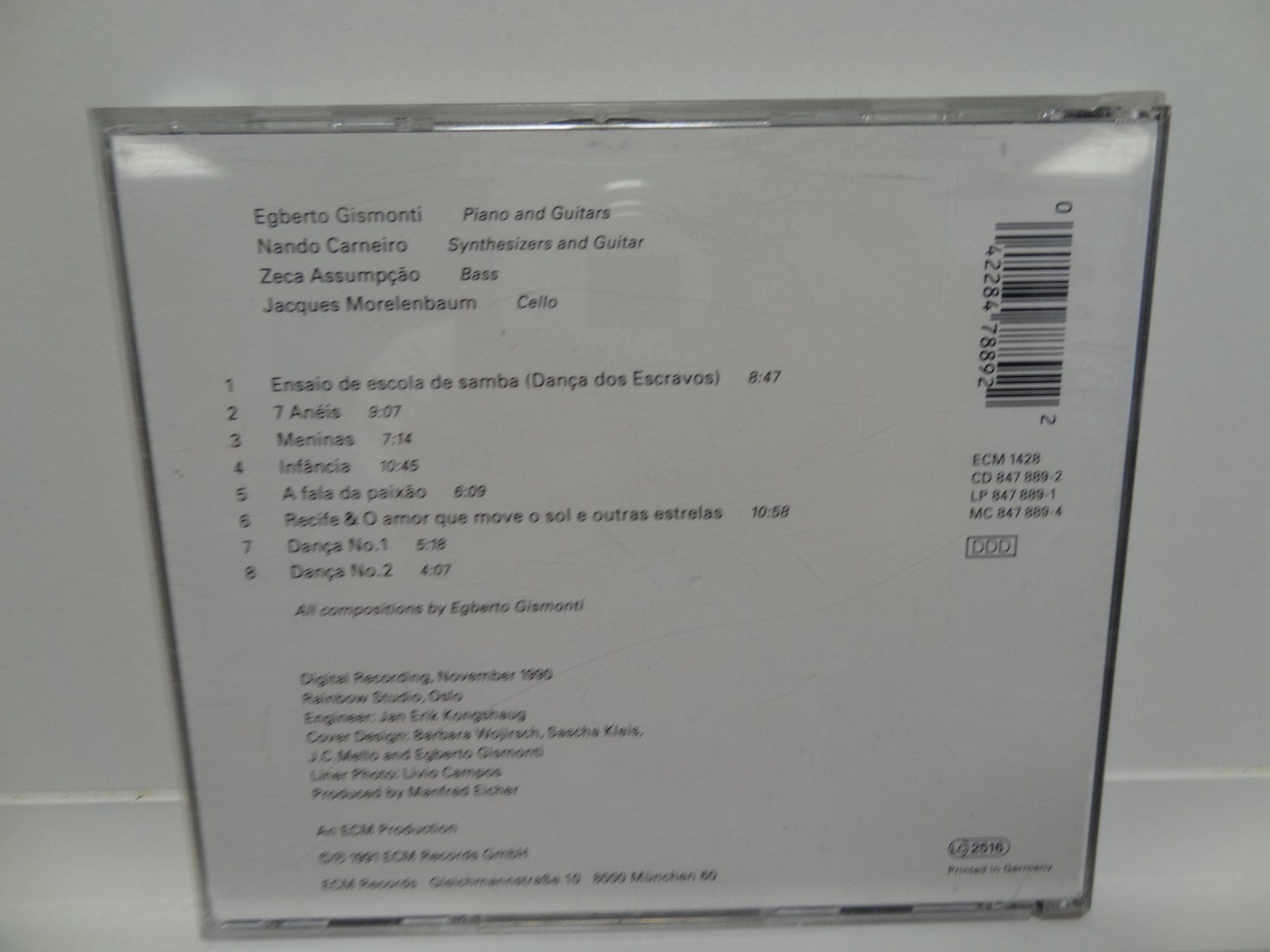CD: Egberto Gismonti Group - Infância CD - – Usato da luzern venduto da musicandart 1