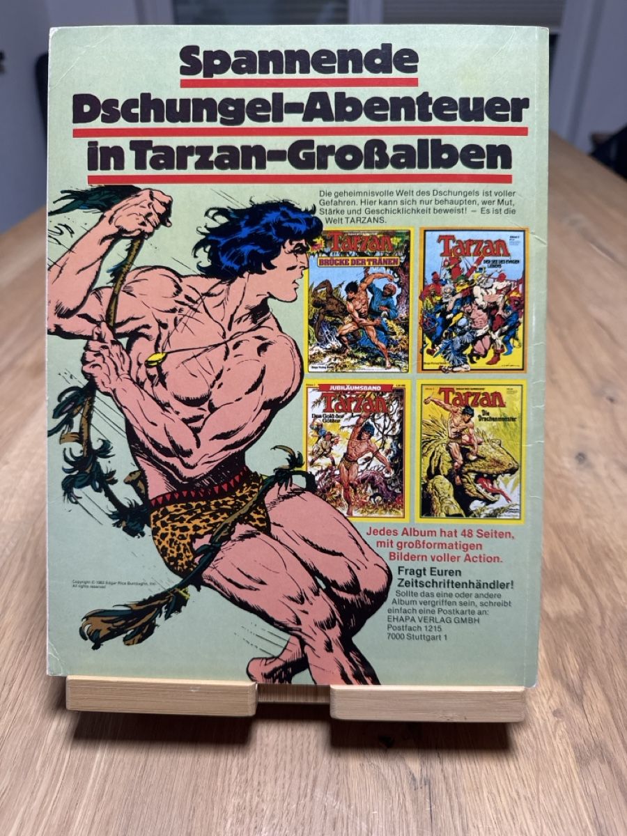 Fumetti: Tarzan als Gladiator - Comic Album 5 - Top – Usato da Kestenholz venduto da smsale23 1