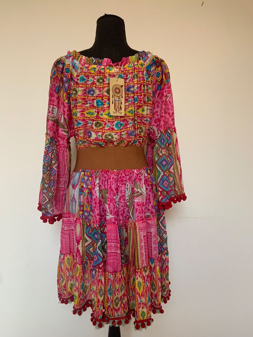 Kleider: Boho Stufenkleid im Positano Style – Neu (gemäss Beschreibung) aus Sigriswil von ck56 2