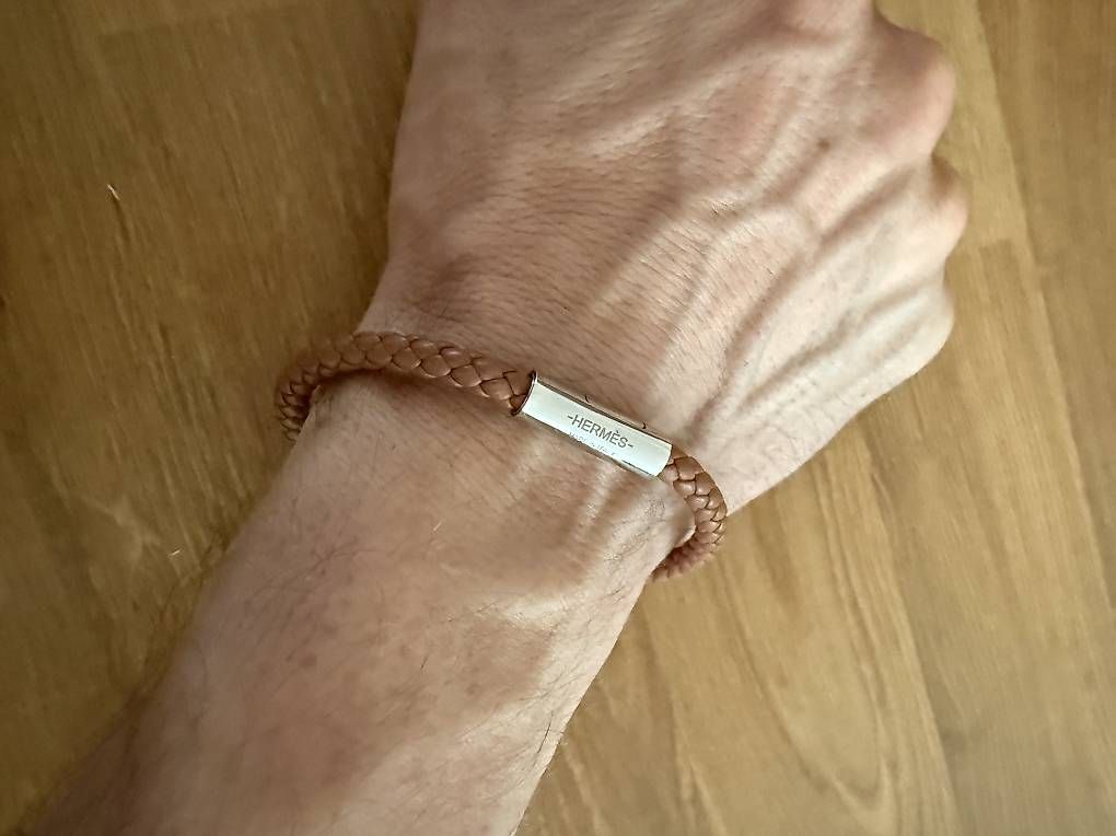 Hermès Bracciali & Braccialetti: Bracelet Hermes cuir marron – Usato da Genève venduto da jeancharlesdoppler 1