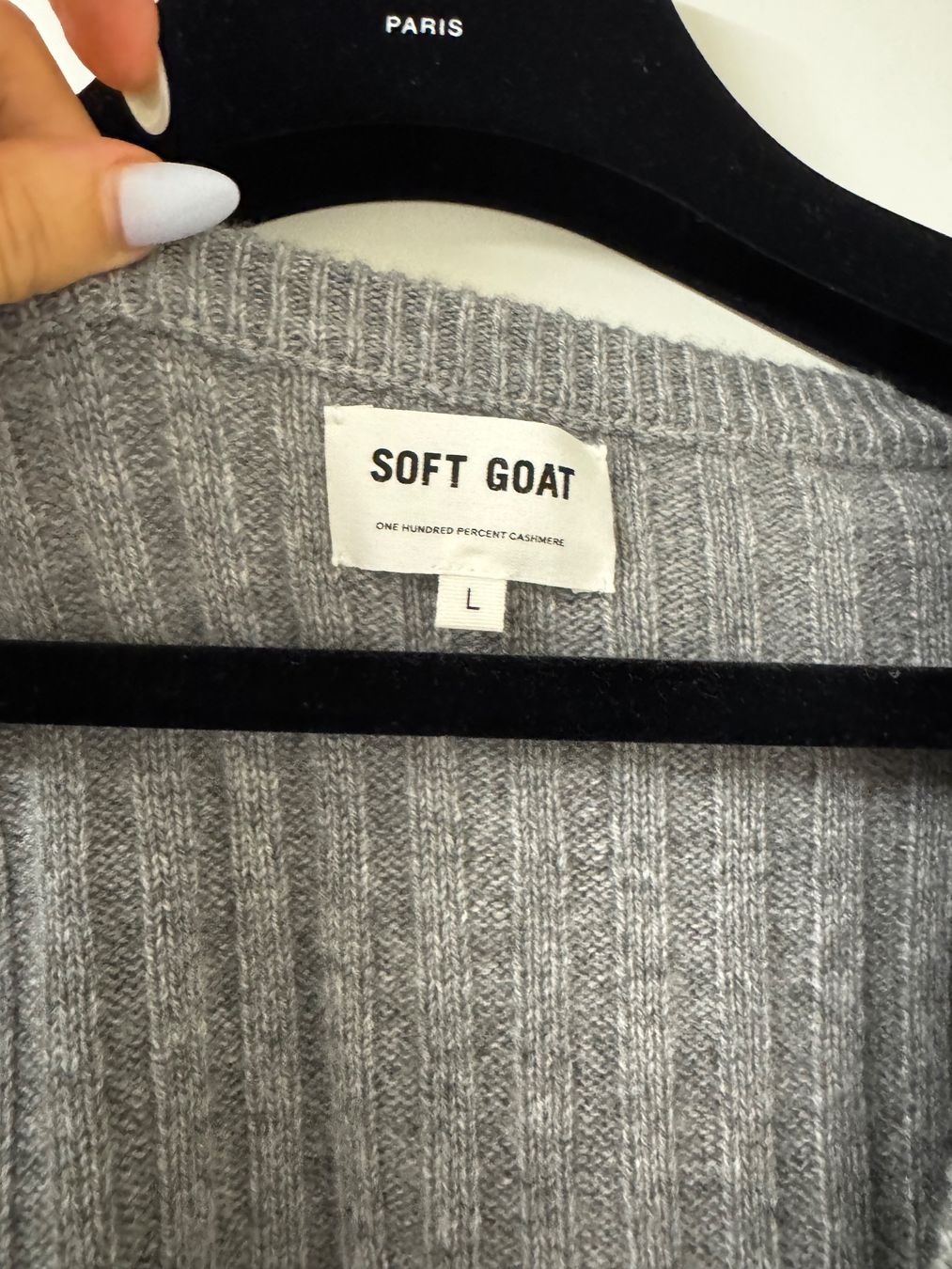 Maglioni & Felpe: Damen Soft Goat Kaschmir Pullover in Grau – Usato da Meilen venduto da Emma_321 1
