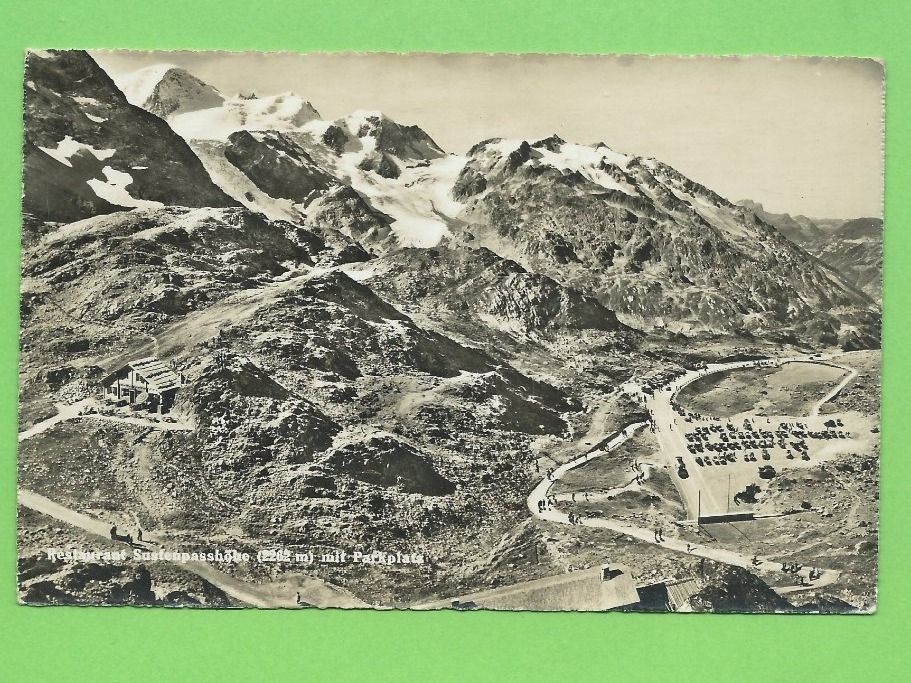 Cartoline postali: Restaurant Sustenpasshöhe mit Parkplatz – Nuovo (secondo la descrizione) da Zürich venduto da t24_de