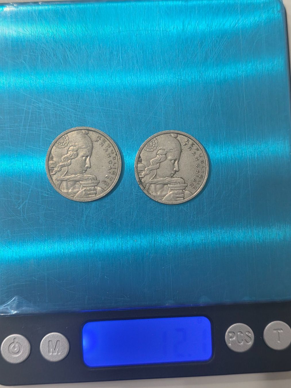 Alle Münzen: 100 Francs Republice Frankreich 12.01 gr. – Gebraucht aus Scherzingen von Benjanil 1