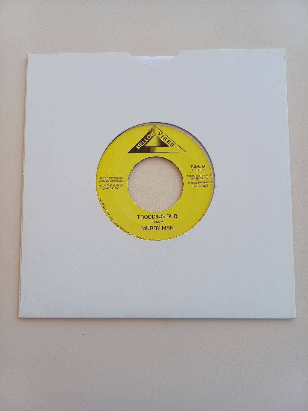 Dischi in vinile: Murry Man "Trodding the road" 45t – Usato da Begnins venduto da Drastic-Sound 1