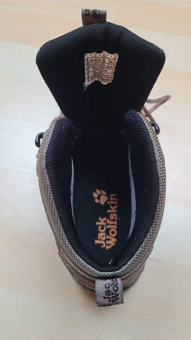Jack Wolfskin Chaussures hommes: Jack Wolfskin Wanderschuhe, Grösse 37.5 – Neuf (Voir description) à Zürich par miil0 2