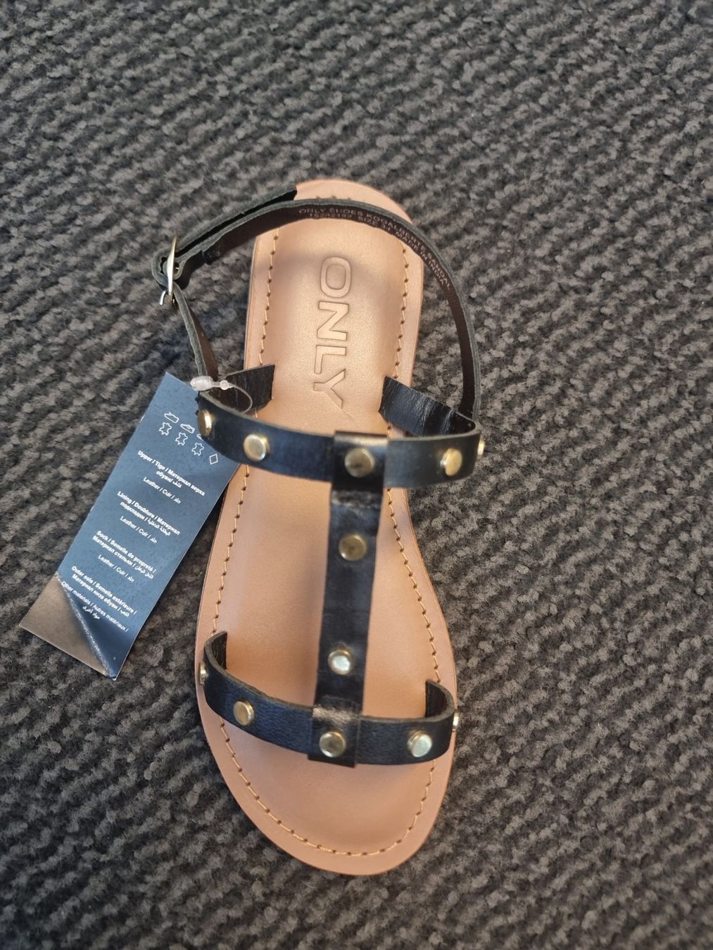Only Scarpe per ragazze: Sandalen Only Kids Schwarz – Nuovo e nell'imballaggio originale da Gunzwil venduto da daryl090496 2