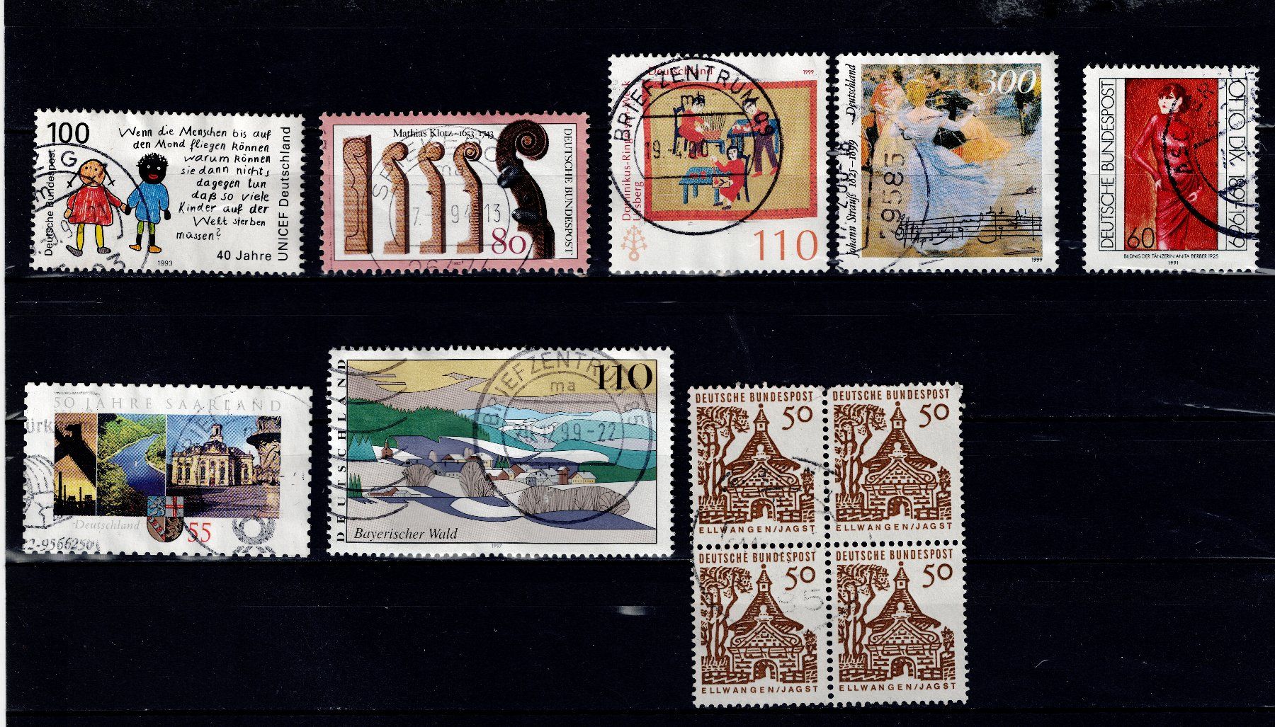 Tutti i francobolli: Letzte Chance ! 25x Briefmarken Deutschland 8 – Usato da Tenniken venduto da mik_6mxg 1