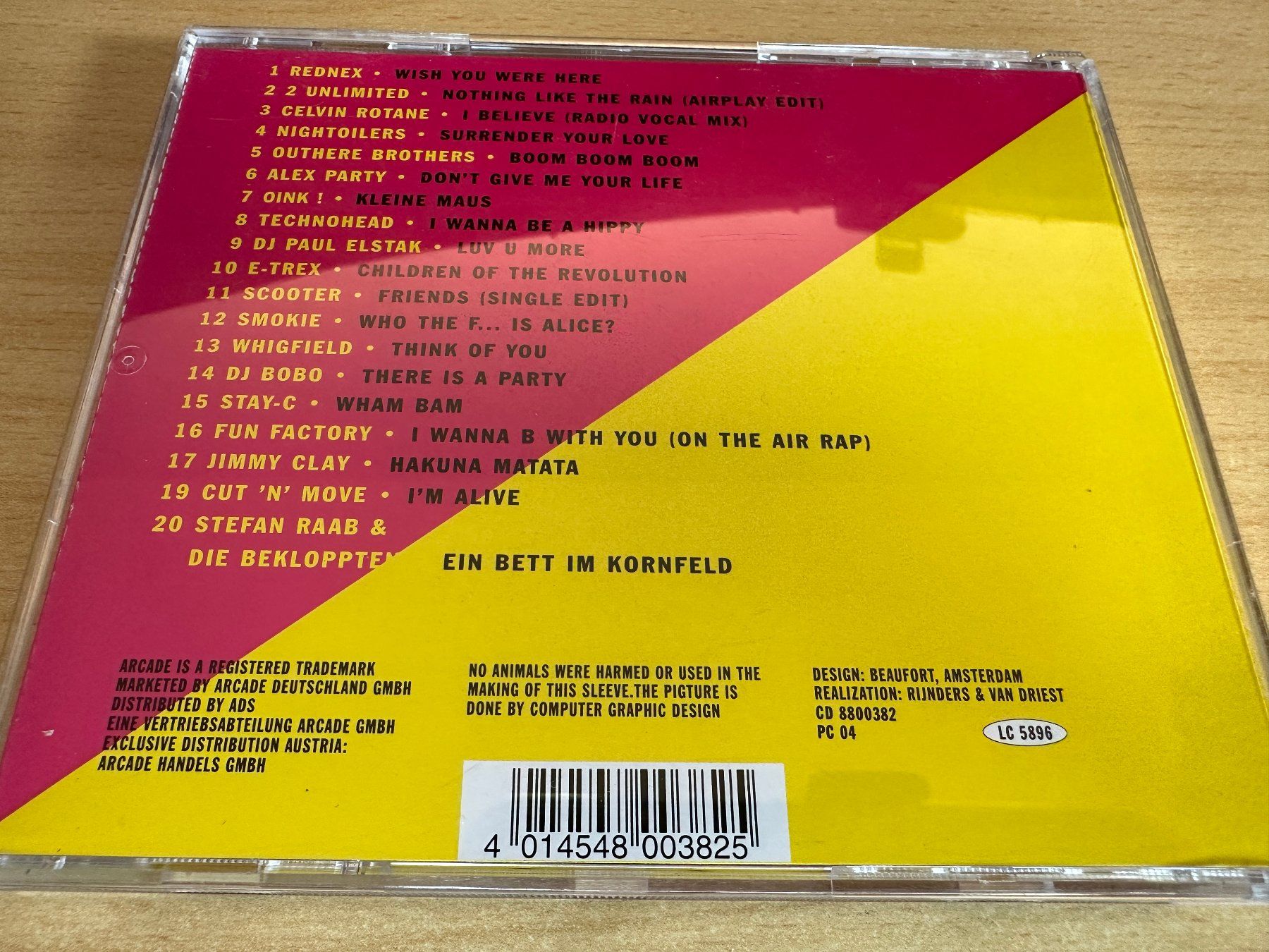 CD: Various – Chart Power – Usato da Rikon im Tösstal venduto da Alpenmutz 1