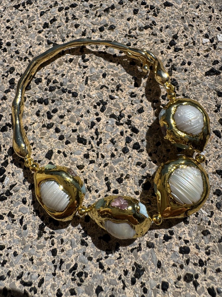 Bracciali & Braccialetti: Perlenarmband mit larimar – Nuovo (secondo la descrizione) da Zürich venduto da funkelnderstern