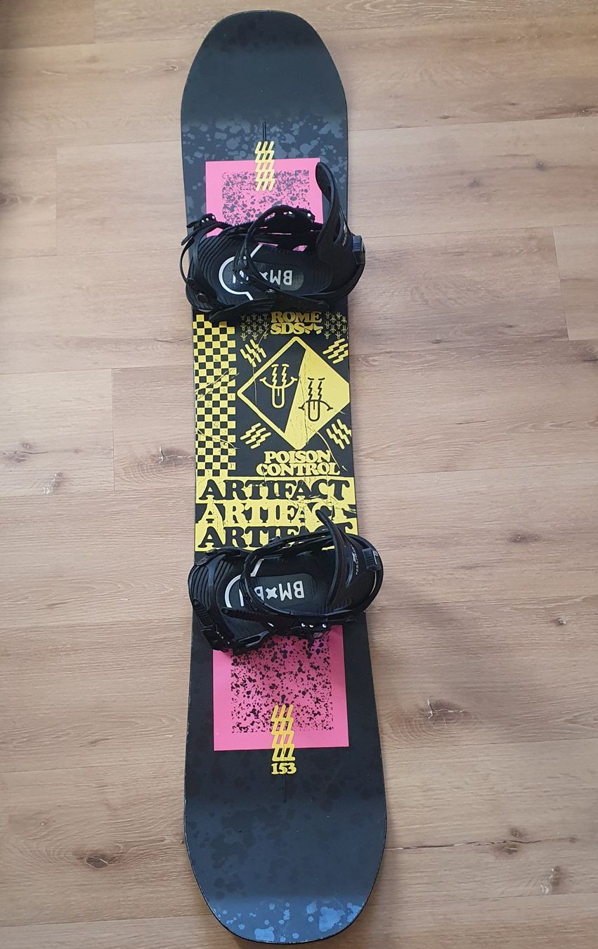 Boards: Snowboard Rome Artifact 153 – Gebraucht aus Engelberg von ursdemar89