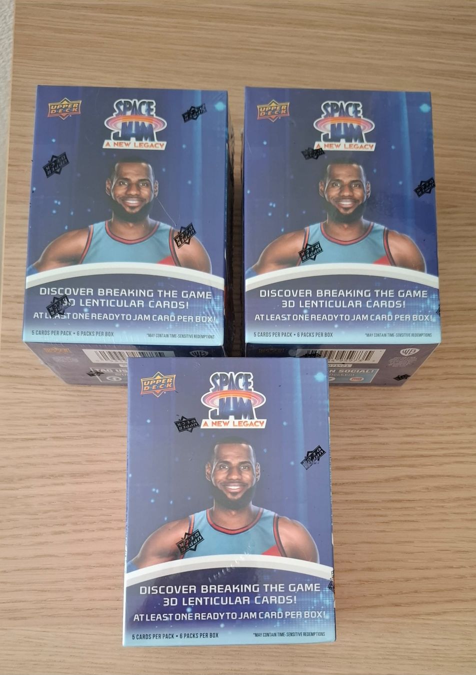 Cartoline: Space Jam LeBron cards blaster boxes (3) – Nuovo (secondo la descrizione) da Vallorbe venduto da ant_75wx