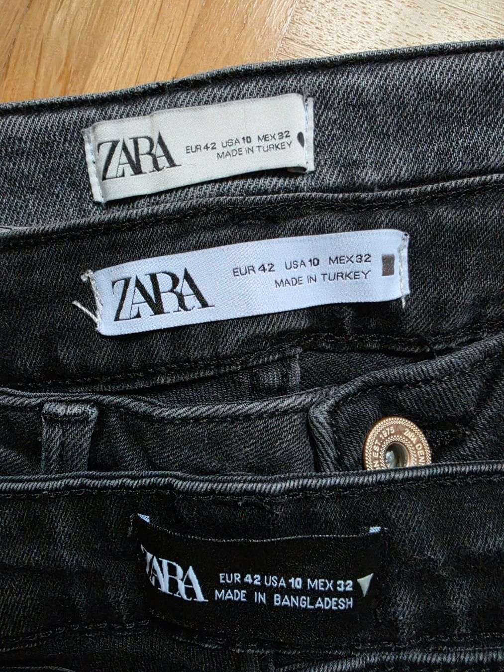 Zara Jeans: 3 x Jeans Zara Gr. 42 – Gebraucht aus Stäfa von flamingo_17 9