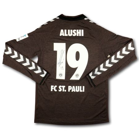 FC St. Pauli 2014-15 Trikot heim signier