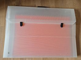 Zeichenkoffer Transparent Gr.86x64x4cm