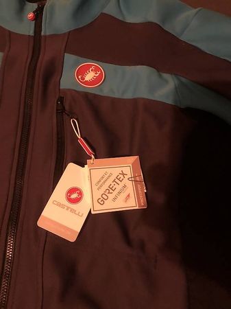 Castelli Luxus Traum Jacke Gore Windstopper Neu